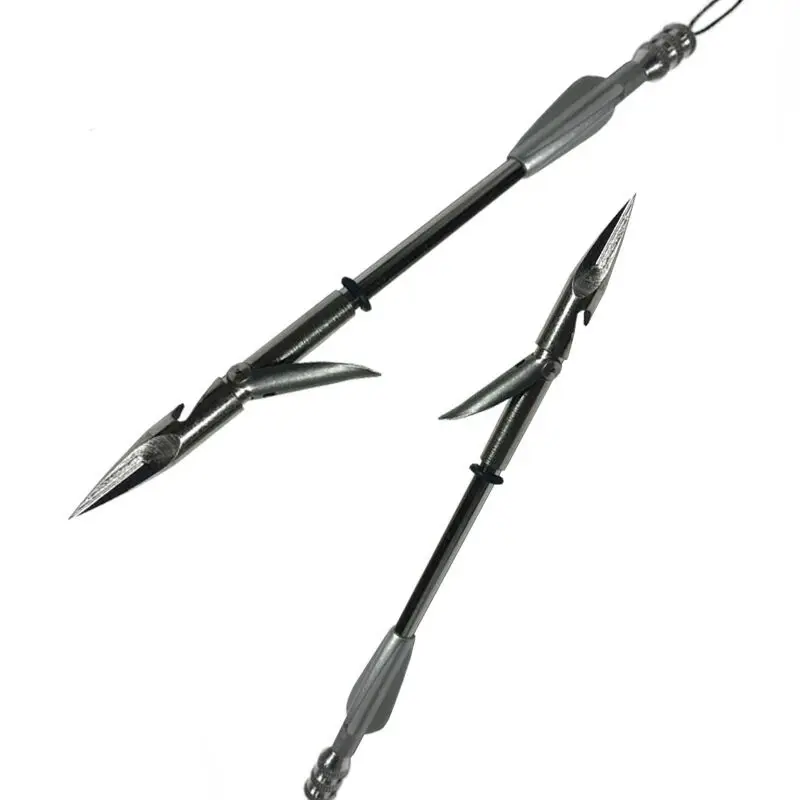 

10pcs slingshot dart arrows slingshots accessories fish hunting slingshots bullet head triangular darts