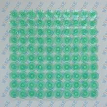 100 BOBBINS GREEN REPLACEMENT 4123078-G 4125615-45 VIKING HUSQVARNA WHITE ROSE
