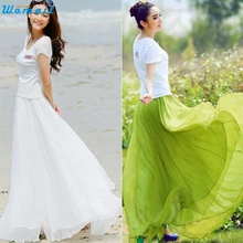 11 цветов женский эластичный шифоновый пояс длинное пляжное платье саронг женский купальный костюм Пляжная туника Ups Janu05