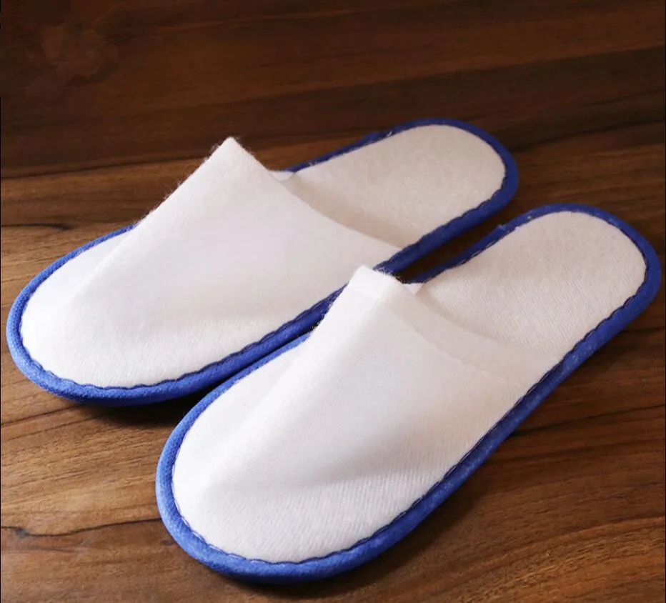 Pares Lote Branco Towelling Hotel Chinelos Descartáveis Terry Spa Convidados Sapatos Azul Amarelo Verde Casa 100 - 2 Computers & Electronics
