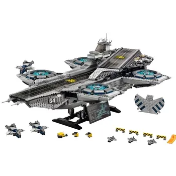 

Marvel Super Heroes The Shield Helicarrier aircraft carrier Avengers Infinity War Blocks bricks building