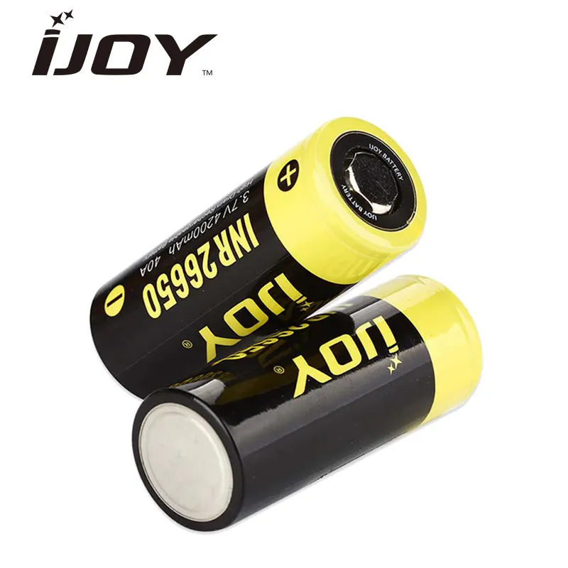 

Original IJOY INR 26650 Battery 4200mAh High-drain Battery 40A 3.7V for Limitless LUX MOD Li-ion Rechargeable Battery