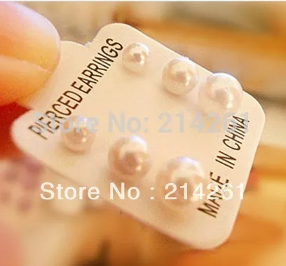 wholesale earring card cusotmize logo free ship...