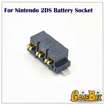 

10PCS/LOT Original Secondhand Battery Charging Socket For Nintend 2DS Console Battery Socket