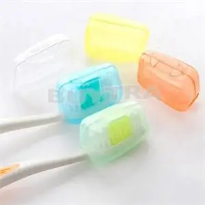 Practical & Good Quality 1set/5pcs Portable New Travel Toothbrush Head Cover Case Protective Caps Health Germproof