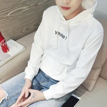 Plus Size Kangaroo Pocket 2019 New Spring Autumn Hoodies Men Fashion Brand Pullover Solid Color Hooded Sweatshirt Men kangaroo pocket drop shoulder color block sweatshirt