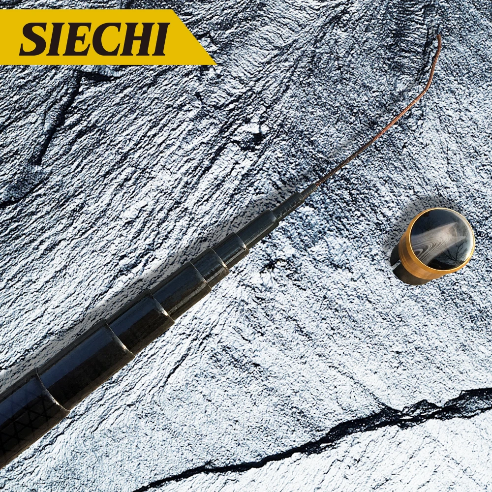 High-end Telescopic Carbon fiber fishing rod 3.6M 4.5M 5.4M 6.3M 7.2M Model long hand stream hard fishing rod pole ultra light