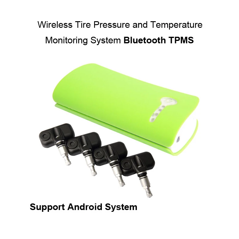Bluetooth TPMS for Andriod Phone and iphone Wireless Tire Pressure Monitoring System 4pcs