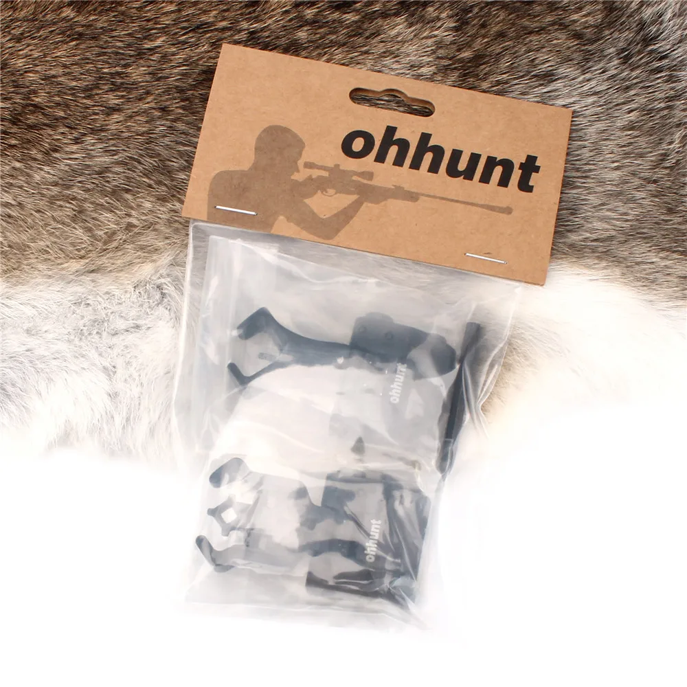 Ohhunt модель 4 AR 15 Тактический Флип up Front целик поохотится Утюг Diamond отверстия двойной Windage