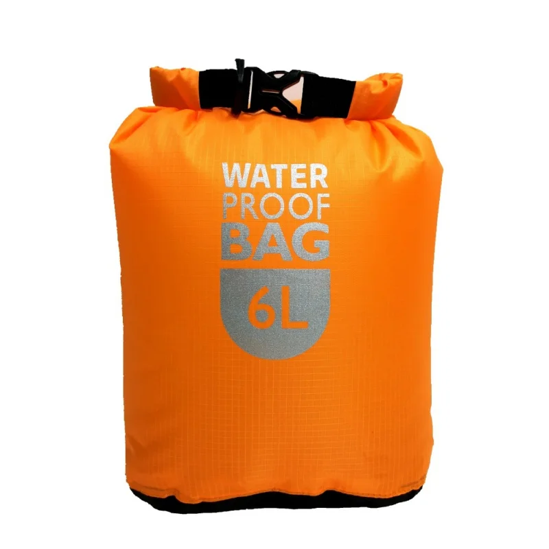 6/12/24L Waterproof Dry Bag Pack Sack Swimming Rafting Kayaking River Trekking Bags Floating Sailing Boating Quick drying Bag