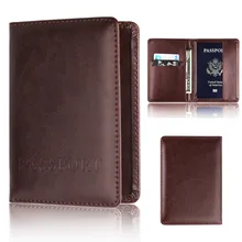 Держатель для карт кошелек многофункциональная сумка Обложка на паспорт держатель протектор кошелек визитка Мягкая обложка для паспорта#3