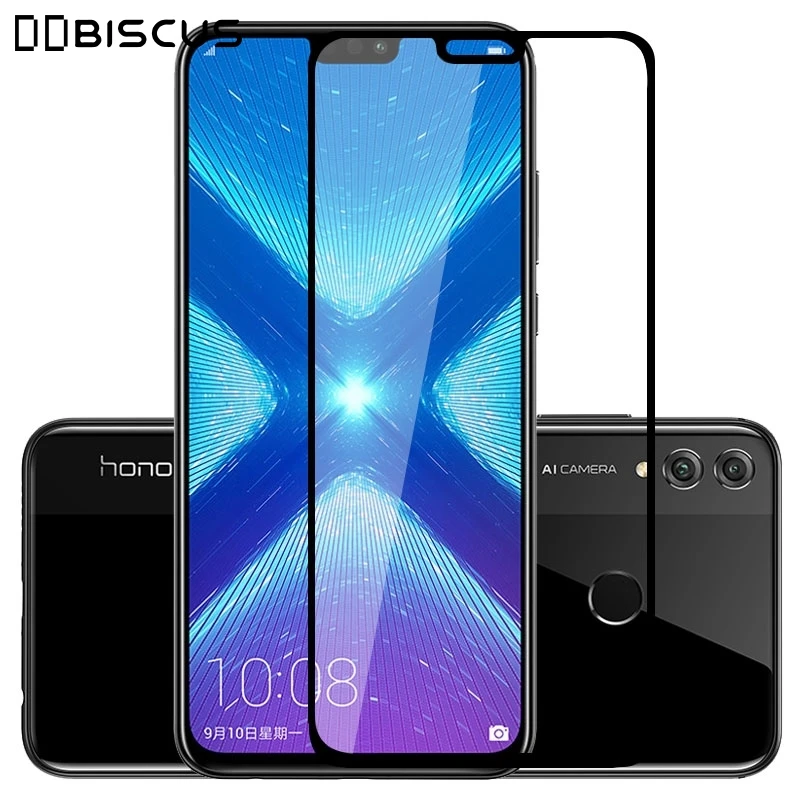 Защитная пленка для экрана с полным покрытием закаленное стекло Huawei Honor 8X