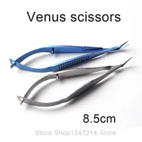 8.5cm Venus scissors double eyelid iris scissors   Makeup Scissor 1