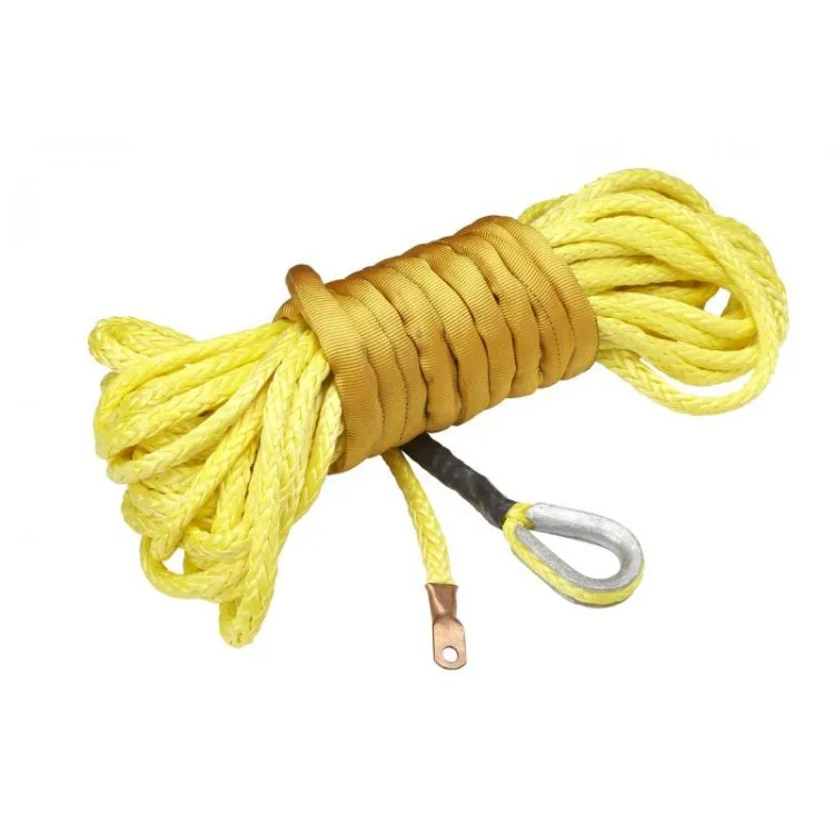 

hot seller 14mm 30meters synthetic winch rope uhmwpe rope