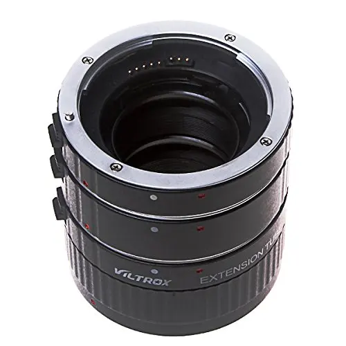 Удлинительные кольца Viltrox для Фотоаппарата Canon дополнительные из ABS с автофокусом