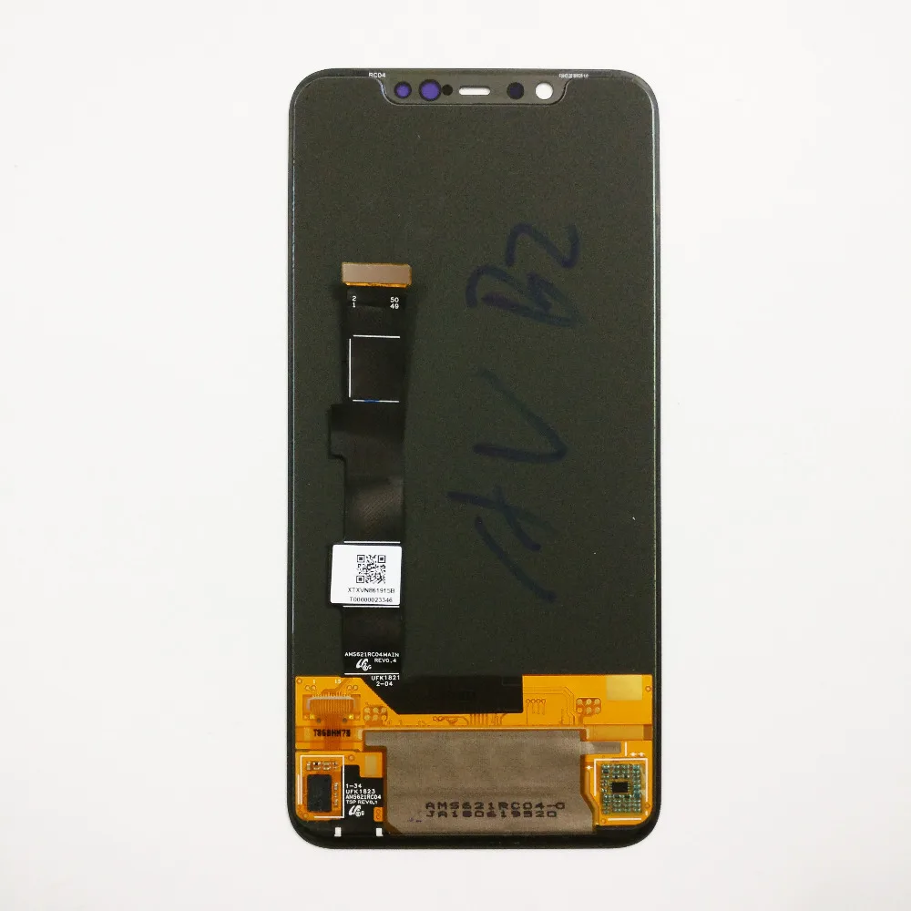 Протестированный черный 6,2 дюйма для Xiaomi mi 8 mi 8 ЖК-дисплей+ кодирующий преобразователь сенсорного экрана в сборе запасные части