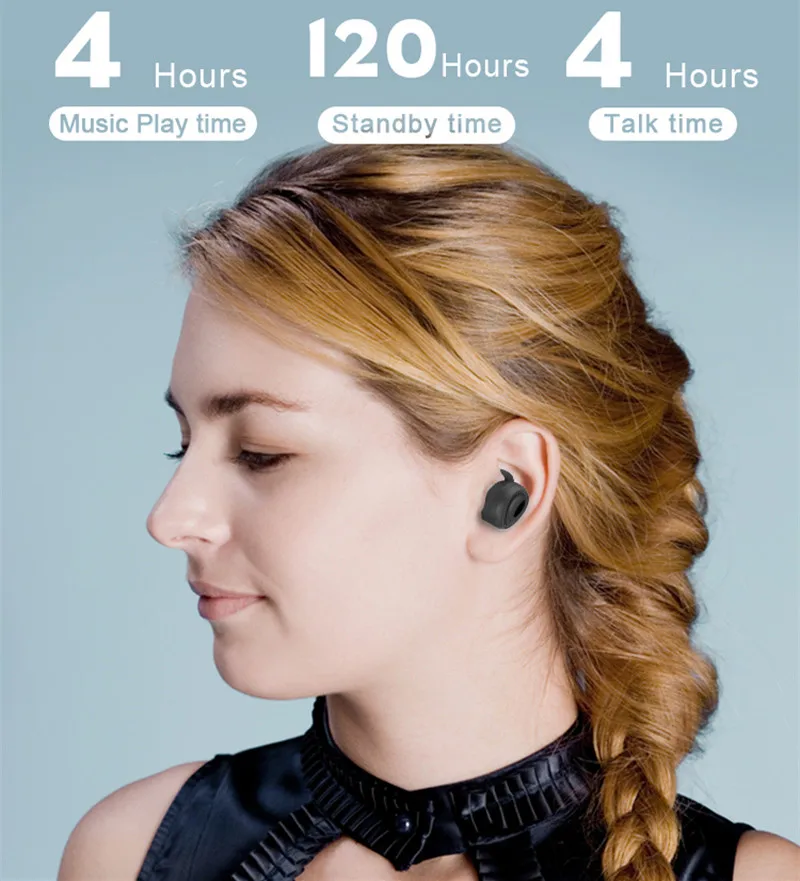 Nasin TWS Wireless Bluetooth 5.0 Earphone 3D Super Bass Sweatproof headset Sports Earbuds Gaming Headset for iPhone xiaomi Nasin TWS Wireless Bluetooth 5.0 Earphone 3D Super Bass Sweatproof headset Sports Earbuds Gaming Headset for iPhone xiaomi