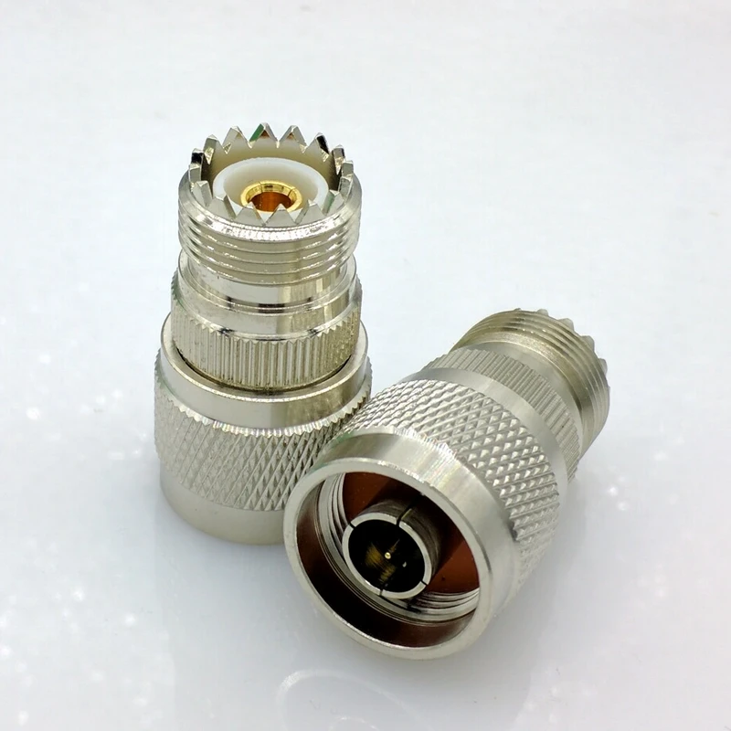 

SL16 UHF Female to N type Male M type to N type Coaxial RF Connector N-UHF RF Adapter 4pcs/lot