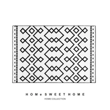 Нейлон нежный ковры для Гостиная простой Nordic Стиль Спальня коврики дверной коврик украсить для чистки ковров, для дома ковер моды коврик