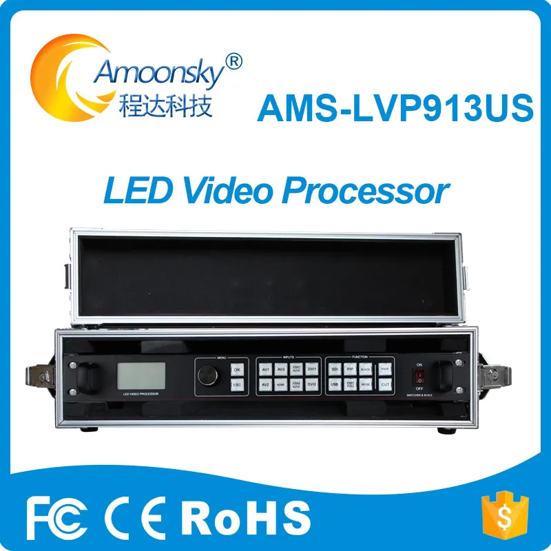 Мягкий гибкий светодиодный занавес p5 p6 экран видео процессор цена LVP913US с 1.5u filght случае поддержка 2 colorlight S2 отправки карты