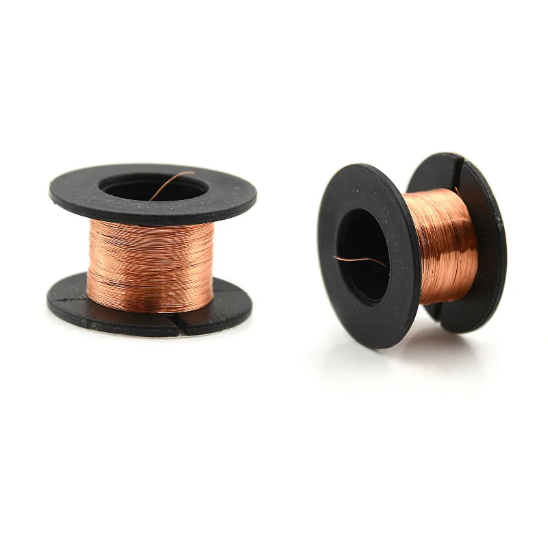 

2Pcs 10m Magnet Wire 0.1mm Enameled Copper Wire Magnetic Coil Winding For Making Electromagnet Motor Model Fio De Cobre