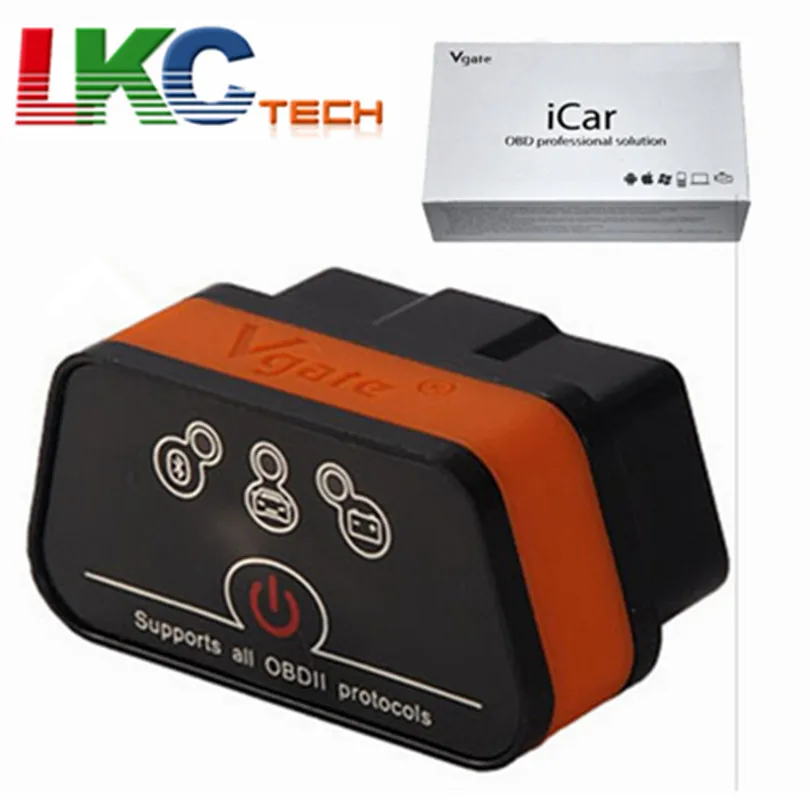 

2019 Best Vgate ICar2 ELM327 V2.1 OBD OBD2 Bluetooth/WIFI Scanner Diagnostic Tool WIFI Adapter ELM 327 OBDII iCar 2 II WIFI Scan