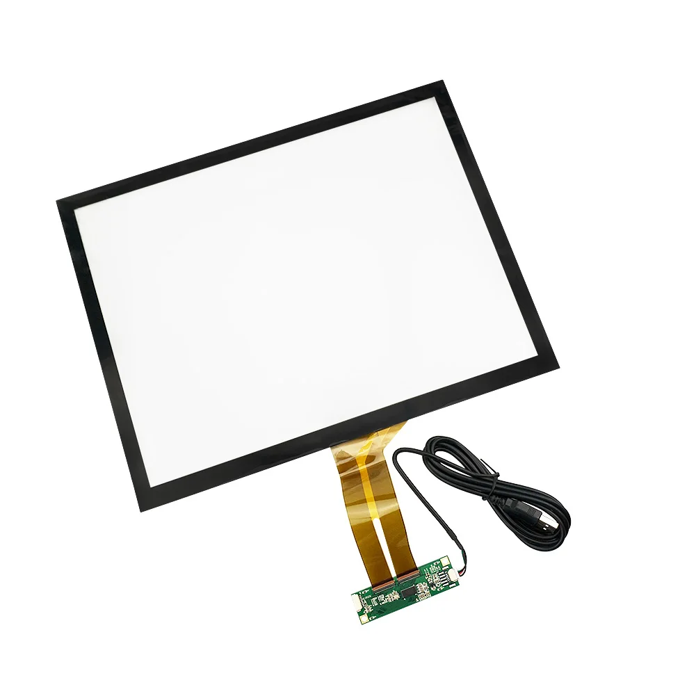

Supports Windows XP 7 8 10 15 Inch For Capacitive Screen Projection USB Interface Digitizer 255*327*2.0 Replacement