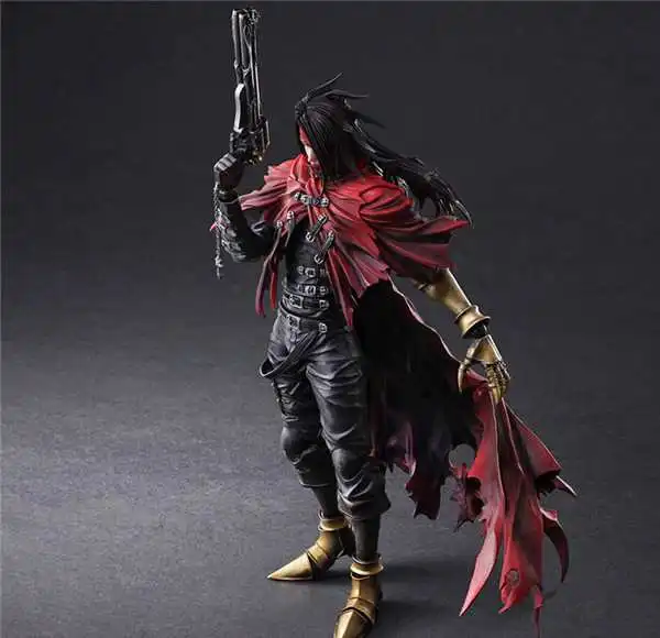 Play Arts Kai Vincent Valentine Final Fantasy фигурка Final Fantasy VII FF7Cloud PA 27 см ПВХ фигурка куклы игрушки Детский подарок