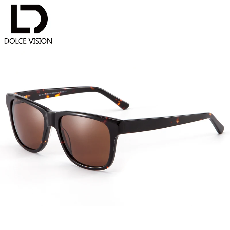 

DOLCE VISION Square Eyeglasses Men With Prescription Degree Lens New Vintage Brand Design Graduated Glasses Male Spectacles