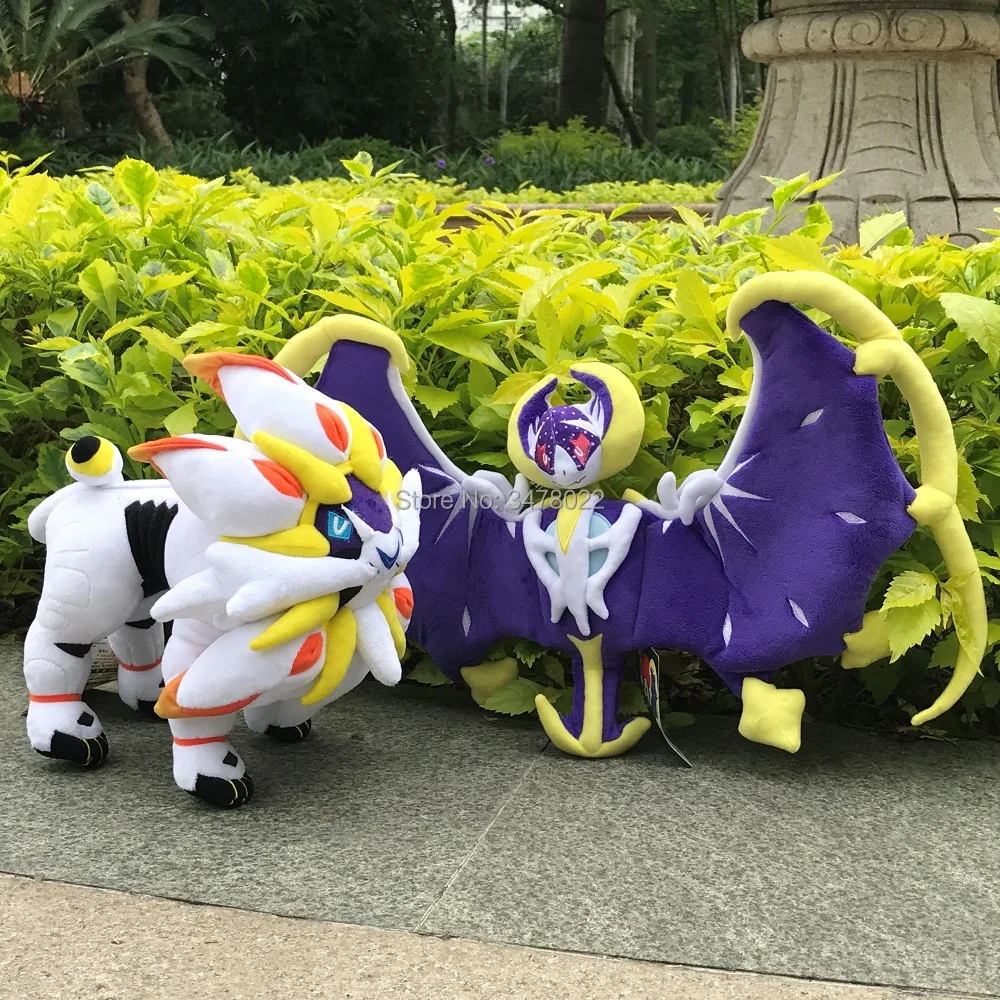 Алола Плюшевая Игрушка Аниме игра Solgaleo Lunala Evolution Comsog Ultra Sun Moon Мягкое Животное