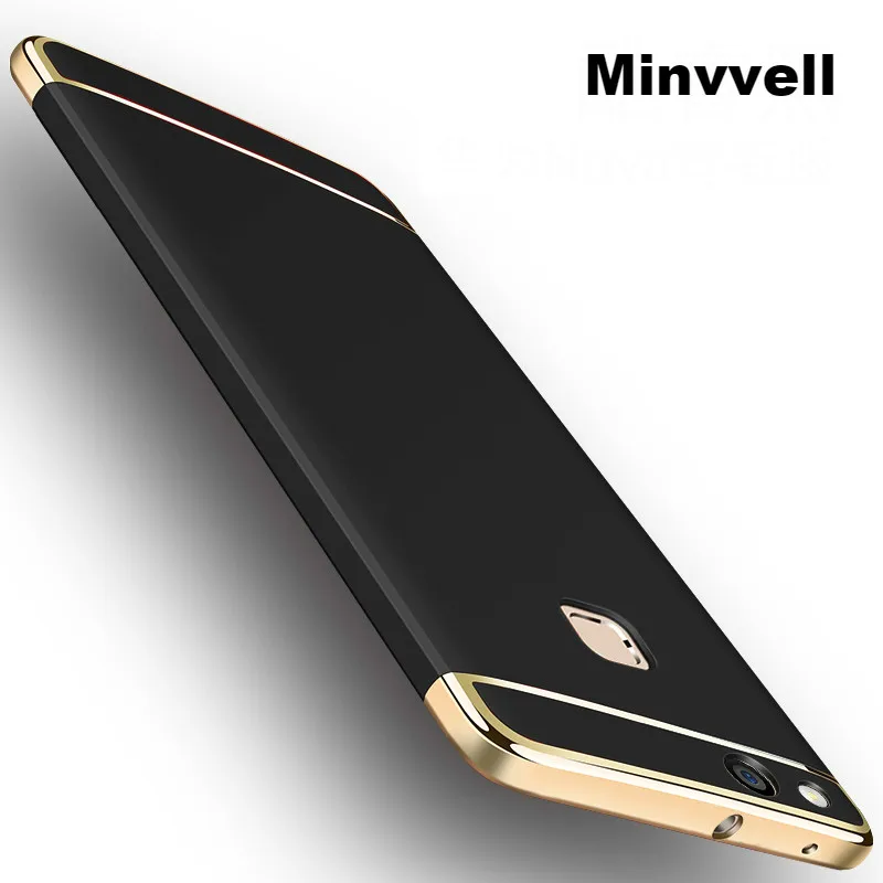 Case for Huawei P10 Lite Plus P9 Honor 6X 6A 7X Luxury 3 In 1 Ultra Slim Hard Cover Huwei 8 9 V9 |