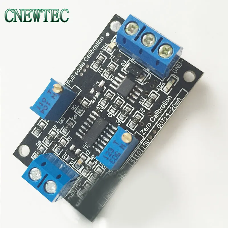 New Voltage To Current Module 0-10V Turn 4-20MA Conversion Sensor Module New Voltage To Current Module 0-10V Turn 4-20MA Conversion Sensor Module