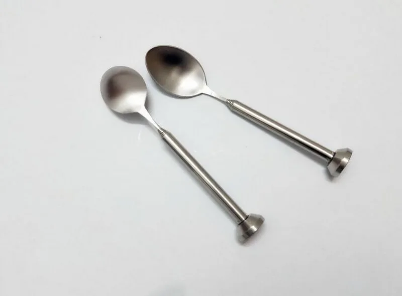 Creative bar spoon retractable bar spoon fashion mixing long metal