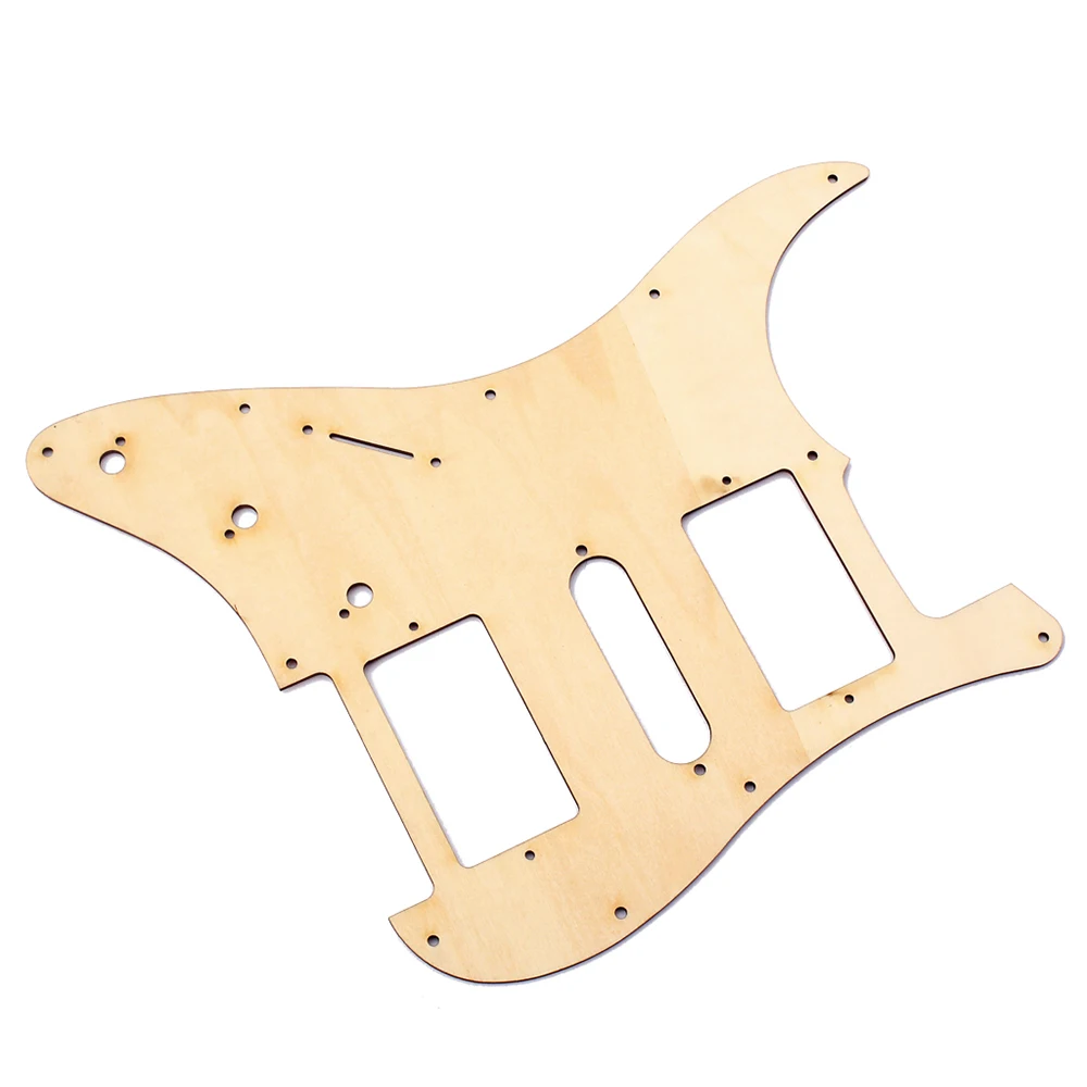 Деревянная гитара HSH Pickguard из кленового дерева с декоративным цветочным узором