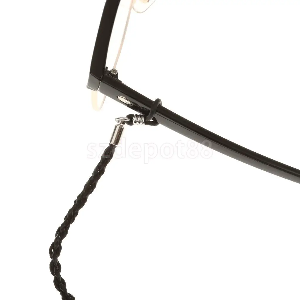 2PCS Eyeglass Reading Glasses Spectacles Neck Cord Strap Chain Cord Lanyard Retainer Holder for Outdoor Sports