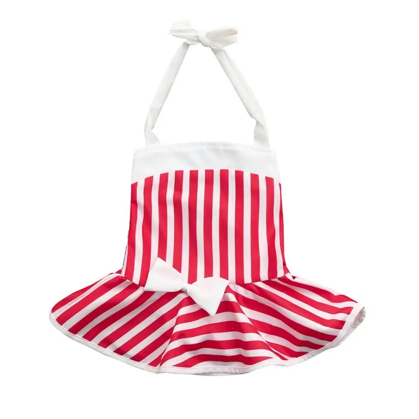 Swimsuit Girl 2018 Toddler Baby Girl Ruffled Swimwear Straps Swimsuit Striped Bathing Beach Clothes Swimsuit 2018 Bikini 15