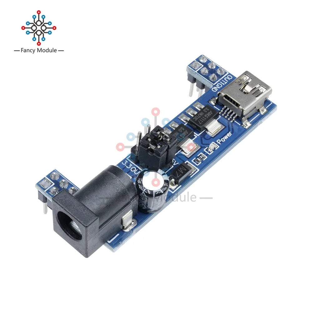 Модуль блока питания MB102 3 В 5 для бездисперсный|solderless|solderless breadboard powersolderless |