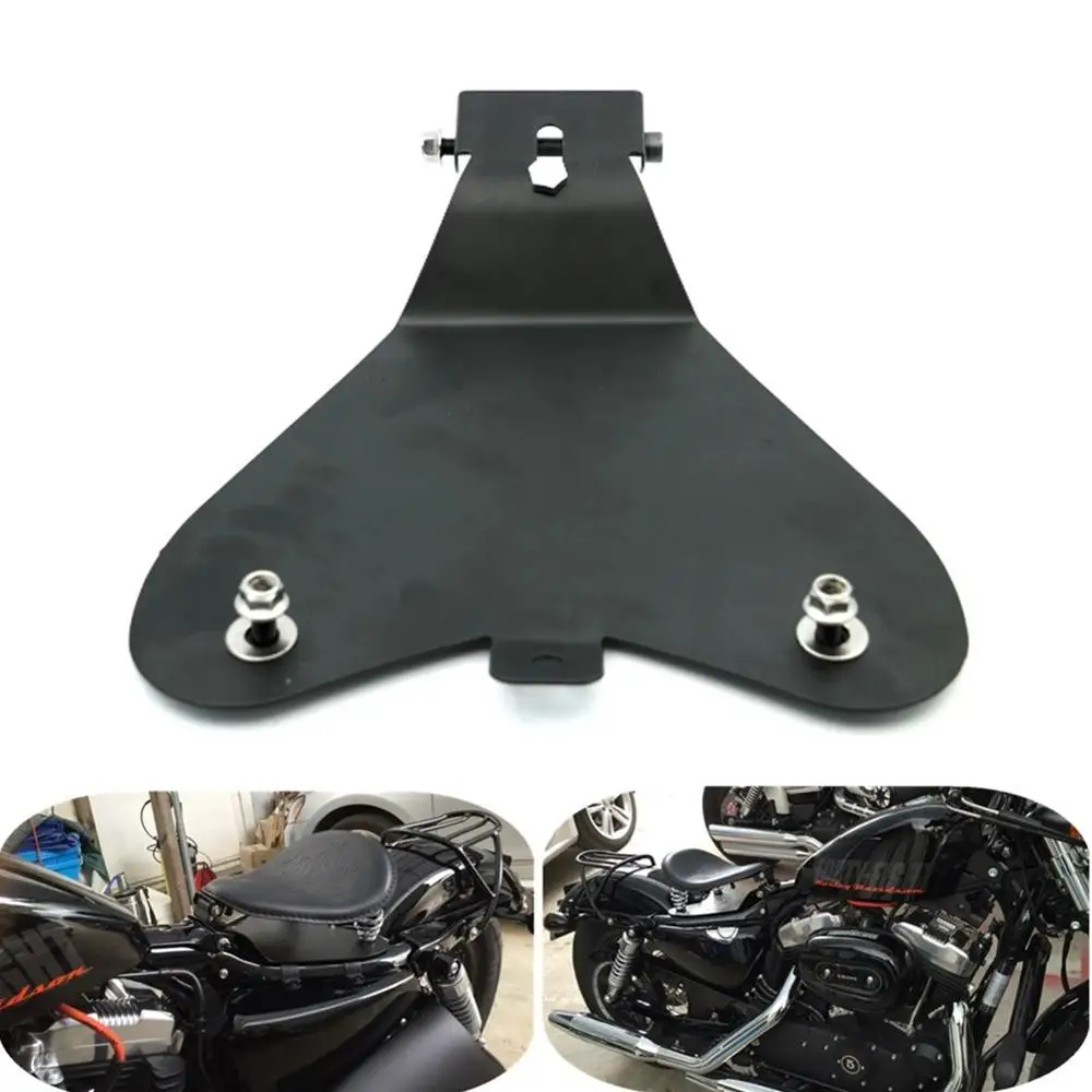

Low Profit Motorcycle Solo Seat Baseplate Bracket Support Holder Mounting Kit for Harley Sportster 48 XL 883 1200 Bobber Chopper