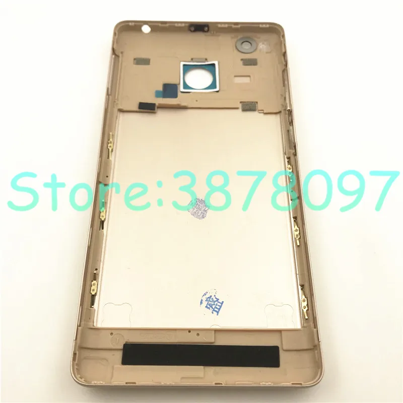 5," для Xiaomi Redmi 3 S/Redmi 3 Pro задняя крышка батарейного отсека Корпус+ стеклянный объектив камеры+ Кнопка громкости питания+ логотип
