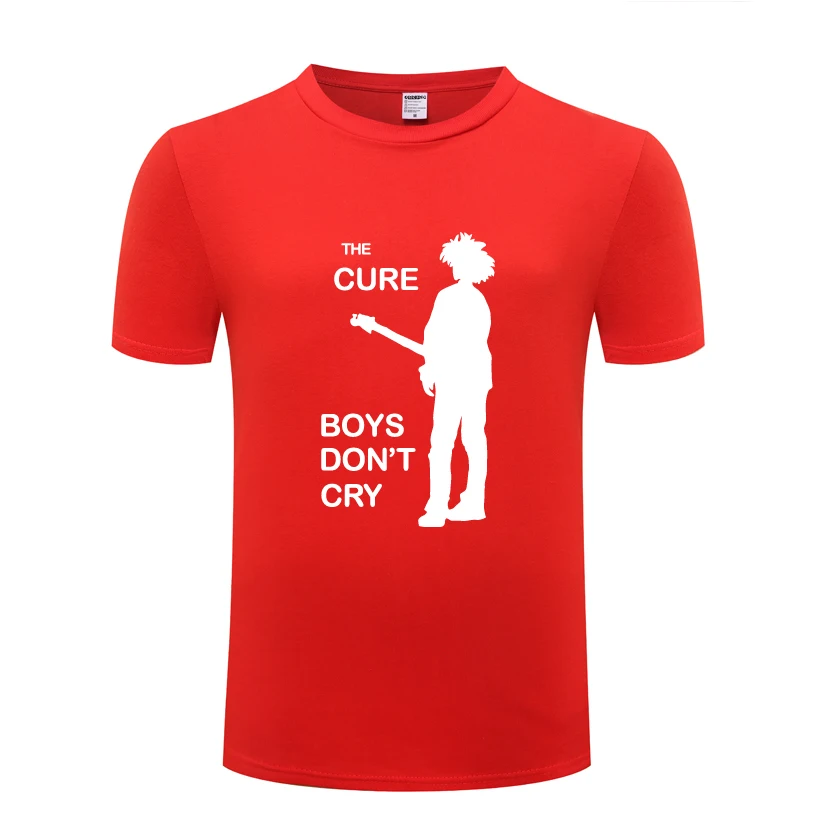 Футболка для мальчиков «не плакать-The Cure Rock Music», Мужская футболка, новинка года, хлопковая Повседневная футболка с короткими рукавами и круглым вырезом - Цвет: HOY BAT