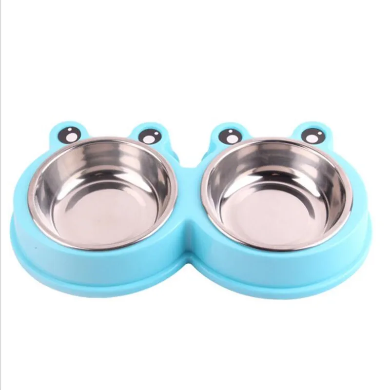 

Pet feeder Cartoon Pet Dog Bowl Stainless Steel Travel Feeding Feeder Water Bowl for Pet Dog Cat Puppy Food Bowl Water Dish
