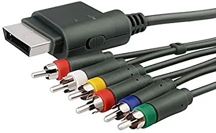

Premium Component HDTV (High Definition/ HD) Video & RCA Stereo AV Cable with SPDIF Audio Out for Microsoft Xbox 360