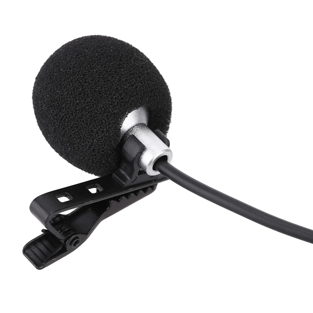 

Portable Wired Electret Condenser Lapel Lavalier Clip-on Musical Instrument Mic Microphone for Guitar Sax Trumpet Violin Piano