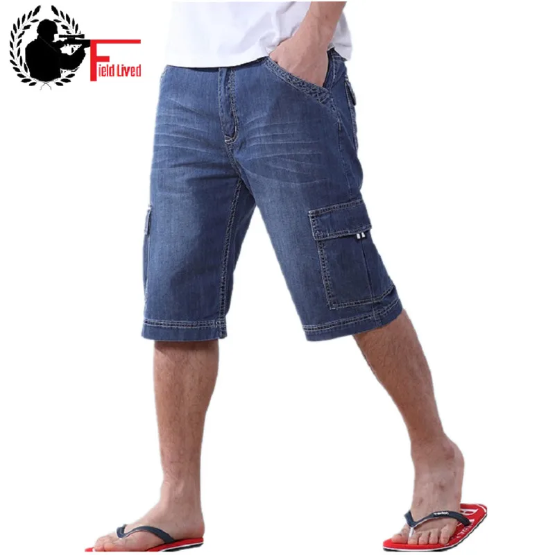 

Jeans Shorts Men 2019 Brand Bermuda Male Summer Capri Hot Men's Biker Designer Clothes Summer Denim Short Half Overrall Shorts