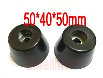 

50*40*50 Trapezoid Rubber pads Desk and chair MATS furniture computer case instrument Rubber machine feet Shock absorption