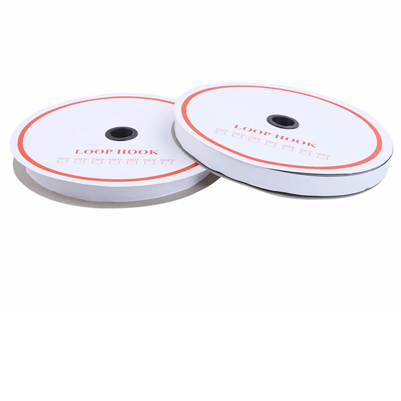 

25m/lot 3cm width Self adhesive Hook and Loop Fastener Tape Strong Glue on Magic Nylon Sticker Adhesive Disk Velcros DIY for bag