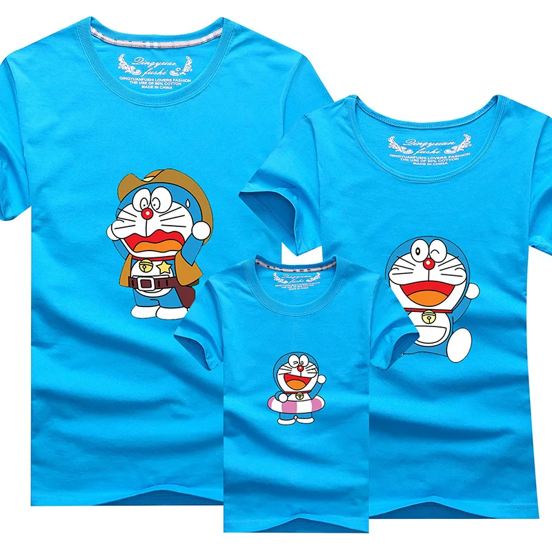Doraemon T Shirt Family Set T Shirts 