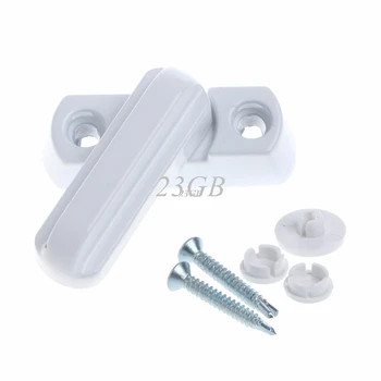 

Window Door T Shape Lock UPVC Replacement Security Sash Jammer Child Protector MAY16_30