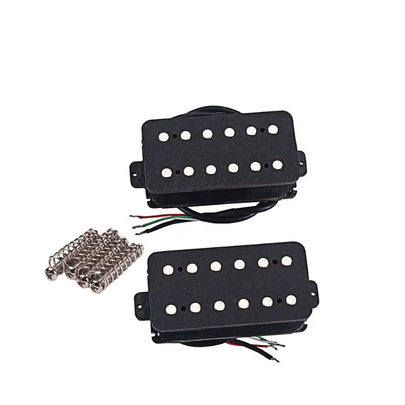 

Refine Guitar Double Coil Humbucker Pickup Bridge Neck alnico v For 6 string FD GB Electric
