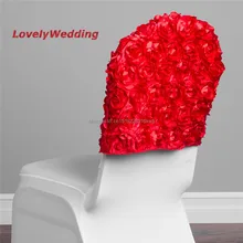 3D розетка стул Cap Для Свадебные украшения/вышитые банкетные свадебные стул створки